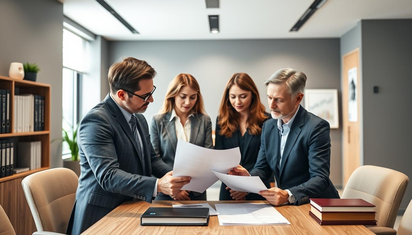 Senior legal support team